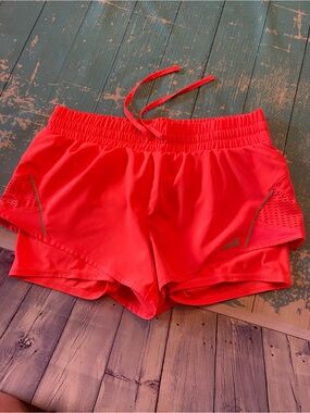 Women's Neon Athletic Running Shorts